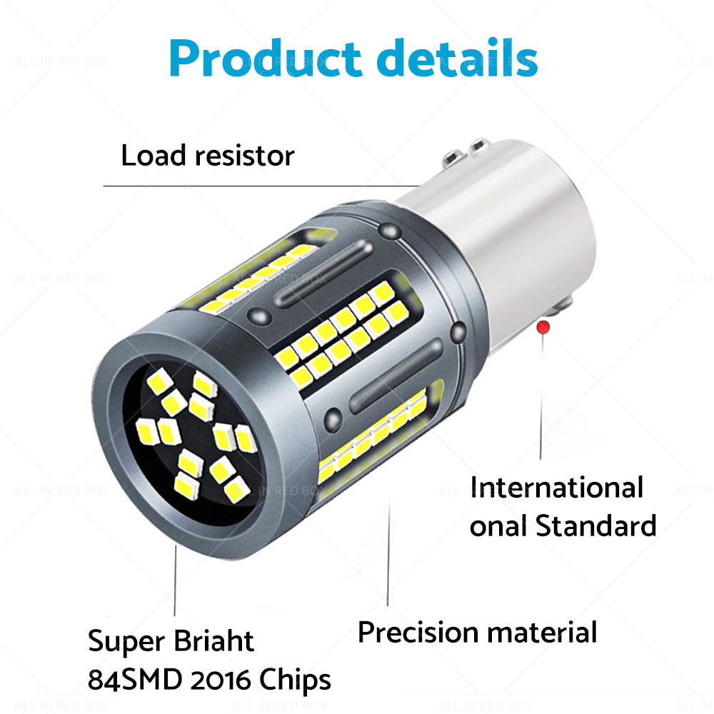 {{ LED White Rear Reverse Bulbs BA15s Suitable For Holden Commodore VT VX VY VZ VE }} - Buy Car Parts Online at {{ Kaka Auto Parts }}.
