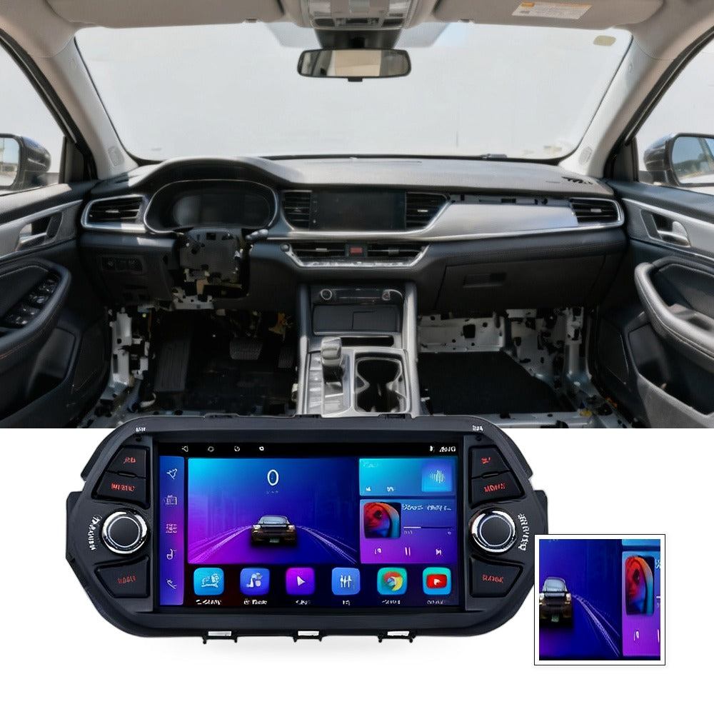 Large Screen GPS Navigation Car MP5 Carplay Suitable for Fiat Egea 2015-2017