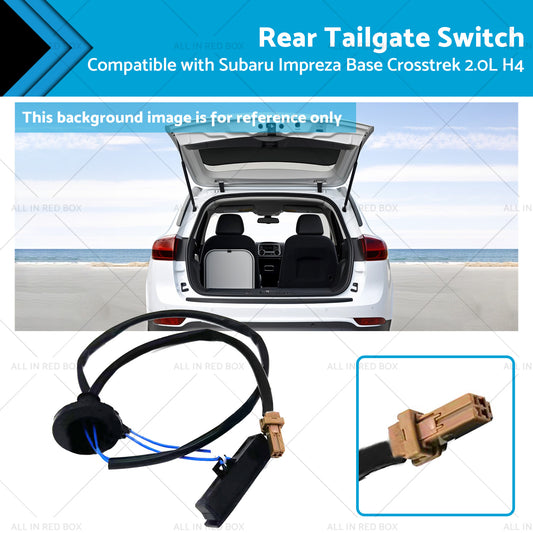 Rear Tailgate Switch Suitable for Subaru Impreza Base Crosstrek 2. 0L H4 12-17