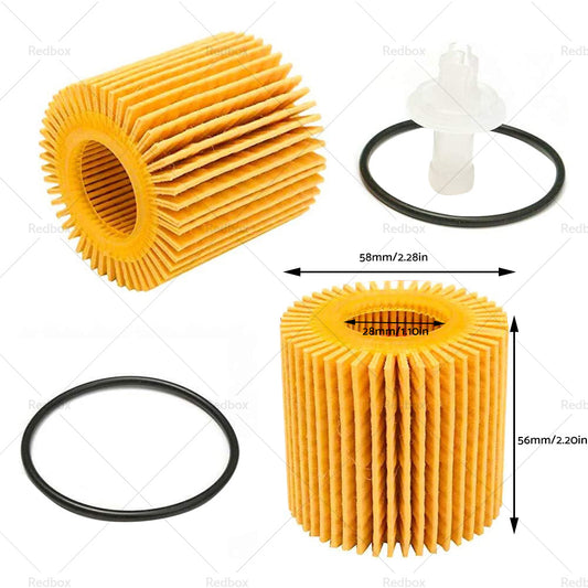 5 Set Oil Filter Suitable for Toyota Corolla ZRE152 ZRE172 ZRE182 RAV4 Prius