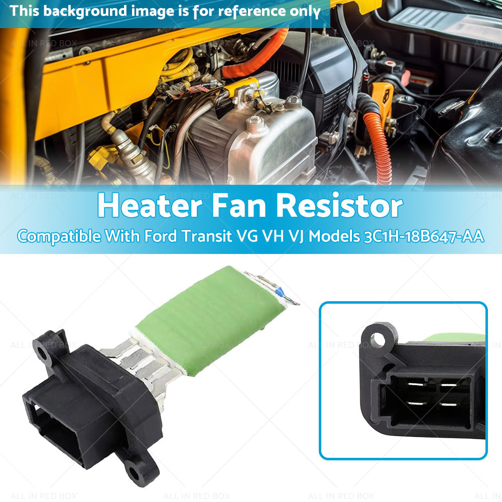 Heater Fan Resistor Suitable For Ford Transit VG VH VJ Models 3C1H-18B647-AA