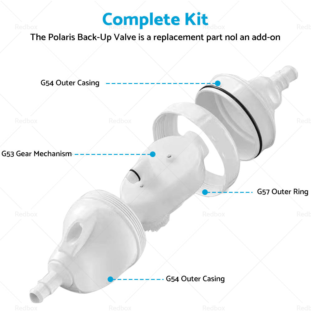 {{ G52 Backup Valve Replace Kit For Polaris Pool Cleaner Parts 180 280 380 480 3900 }} - Buy Car Parts Online at {{ Kaka Auto Parts }}.