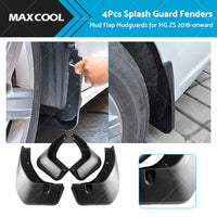 For MG ZS 2018 - Onward 4Pcs Splash Guard Fenders Mud Flap Mudguards Front Rear