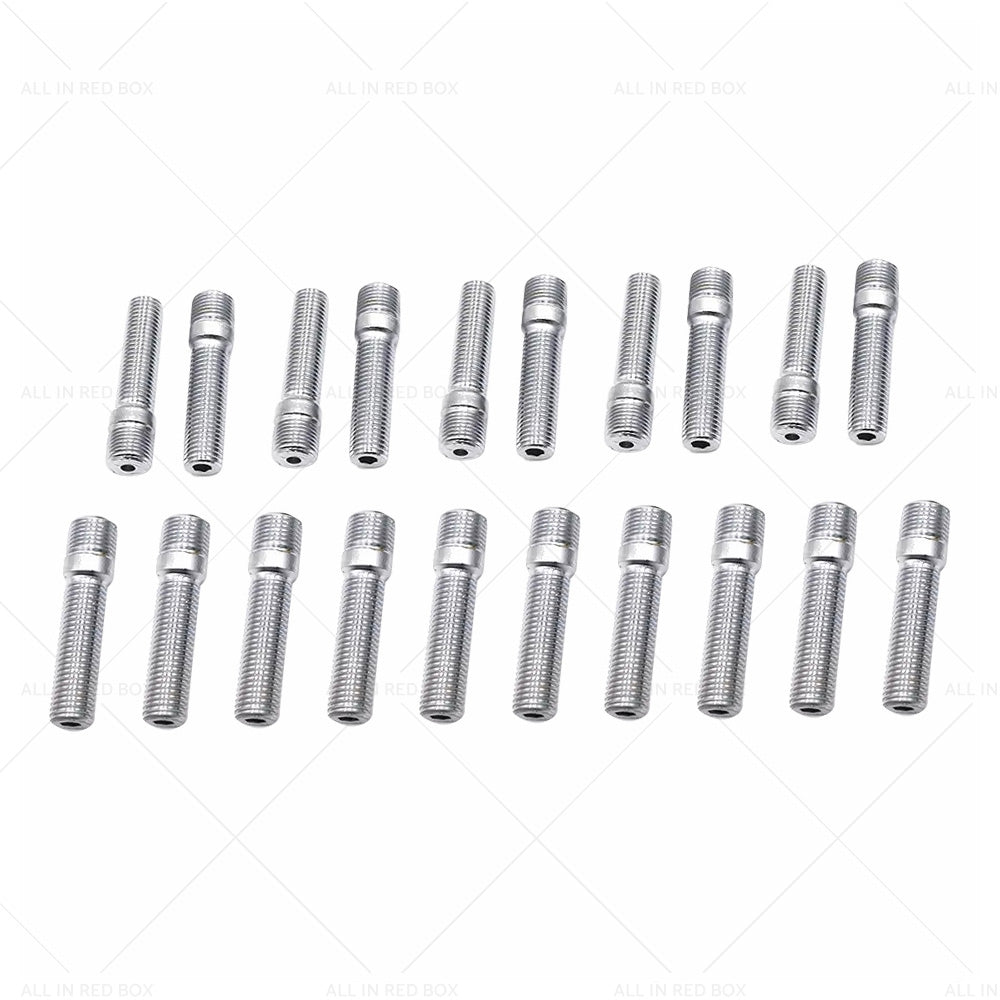 20pcs 58mm M12 x 1. 5 to M12 x 1. 5 Wheel Stud Conversion Bolts for German Cars