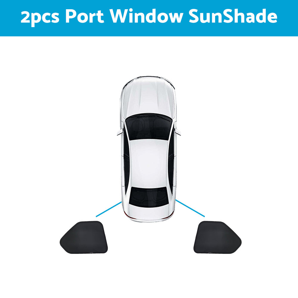 Magnetic Mesh Car Window Sun Shade Blind Suitable For Toyota Prado 150 Series 2009-2024