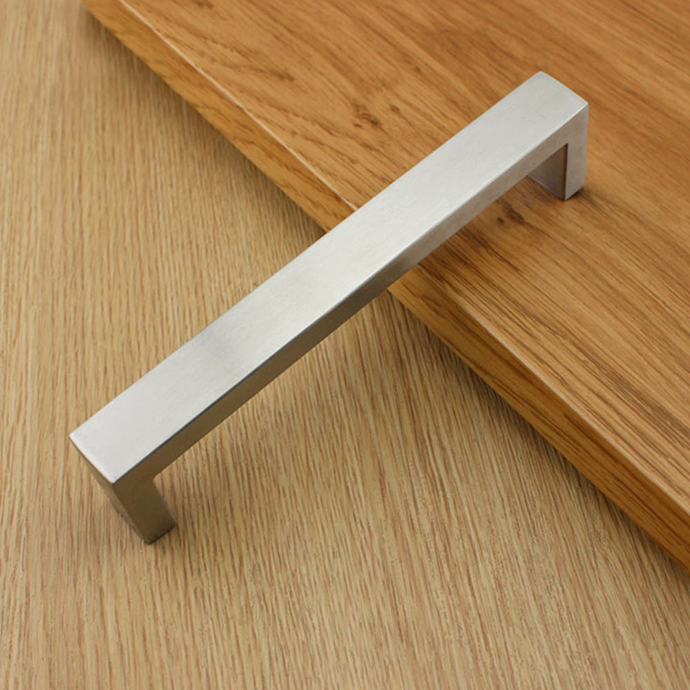 10 X Kitchen Cabinet Door Handles Matte Stainless Steel Drawer Cupboard Pulls