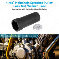 1 7 8inch Mainshaft Sprocket Pulley Lock Nut Wrench Tool Suitable for 36-06 Harley