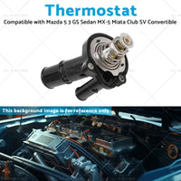 Thermostat Suitable for Mazda 5 3 GS Sedan MX-5 Miata Club SV Convertible 07-09