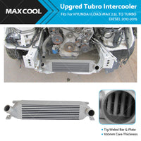 UPGRADED 100MM INTERCOOLER FIT HYUNDAI iLOAD iMAX 2. 5L TQ TURBO DIESEL 2012-2015