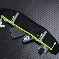 Waterproof Running Hiking Sport Bum Bag Travel Money Phone Belt Waist Zip Pouch