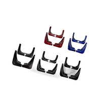 Mud Flaps Suitable for Tesla Model 3 2016-2020 Front Rear Blue Carbon Fiber - BD1