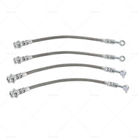 FrontRear Braided Brake Line Hose Set Fit Nissan Patrol GQ Y60 or Ford Maverick DA