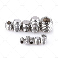 220Pcs Stainless Steel Allen Head Socket Set Grub Screws Assortment Kit