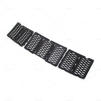 3X ABS Front Grille Mesh Grill Insert Kit Suitable For 14-16 Jeep Grand Cherokee