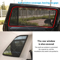 Window Sun Shade for Toyota RAV4 2019-2023 Magnetic Car Sun Blind Mesh Rear Side