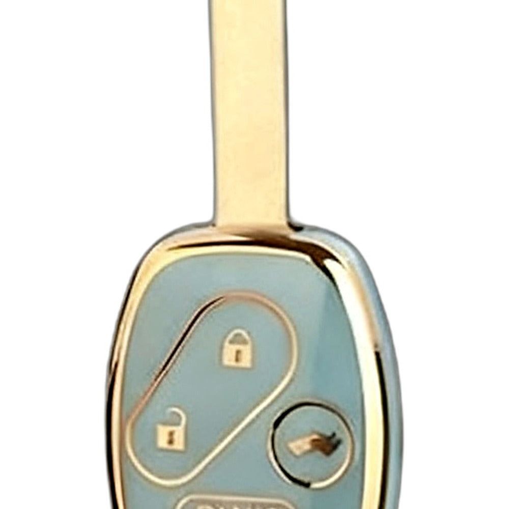 Honda Accord CRV City Fit Civic Car Key Case Key Bag Protective Cover Gold Edge