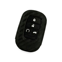 Carbon Fiber Silicone Key Fob Case Suitable for Honda Civic 2022 11th Gen