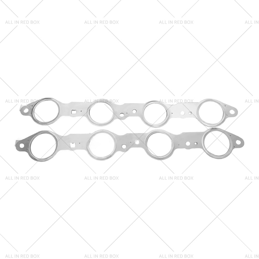 1 Pair Exhaust Manifold Header Gasket Suitable For LS LS1 4. 8 5. 3 5. 7 6. 0 6. 2L