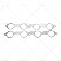 1 Pair Exhaust Manifold Header Gasket Suitable For LS LS1 4. 8 5. 3 5. 7 6. 0 6. 2L