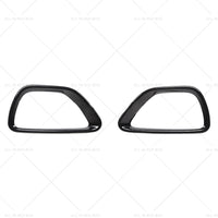 2x Front Fog Light Fog Lamp Frame Covers Suitable for 14-16 Jeep Grand Cherokee