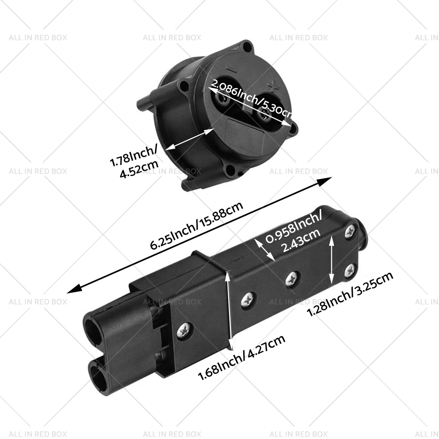 48V Golf Cart Charger Handle Plug  and  Receptacle Suitable For Yamaha G19 and G22