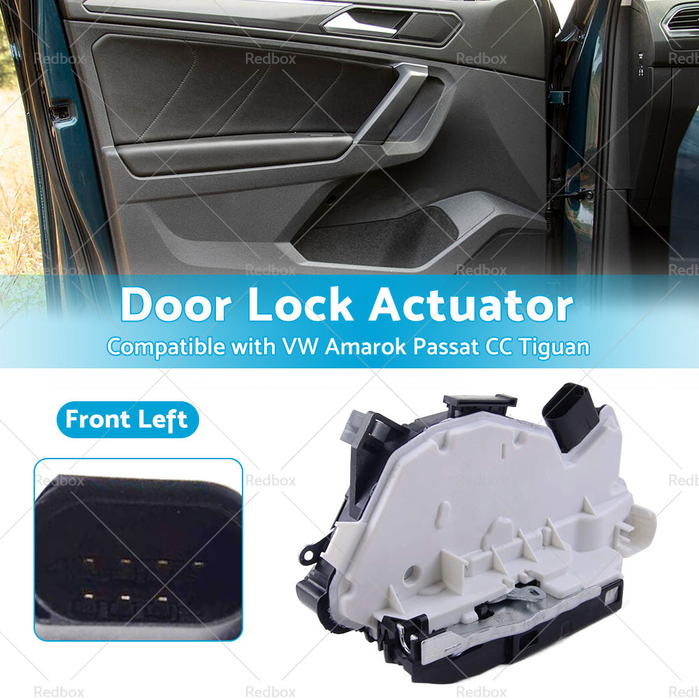 Front Left Door Lock Latch Actuator Suitable For VW Amarok CC Passat 5ND837015