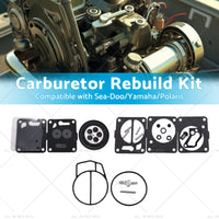 Carburetor Carb Rebuild Repair Jet Kit Suitable Sea-Doo SP SPI SPX HX GS GSI GSX