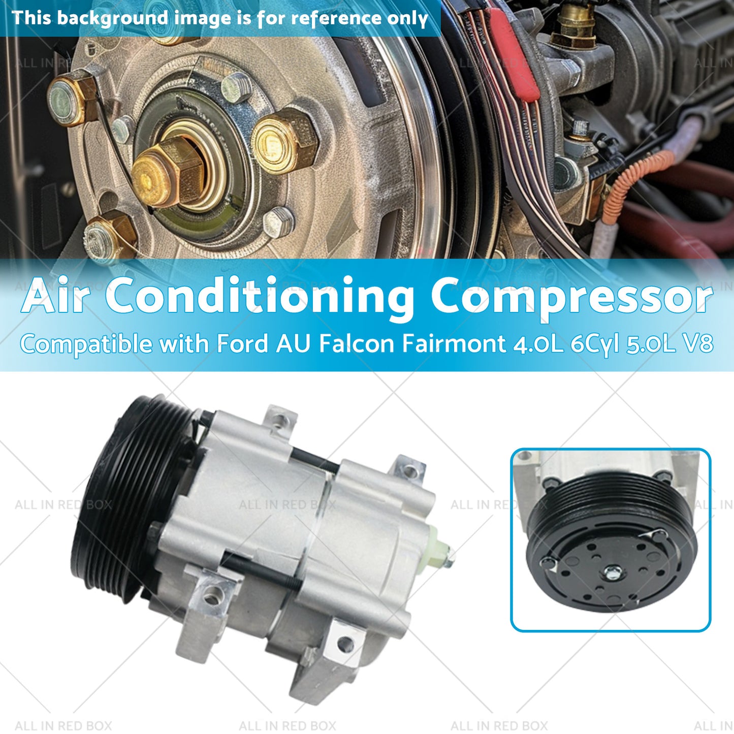 Air Conditioning Compressor Suitable for Ford Falcon Fairmont 98 or 03 ER19D629A