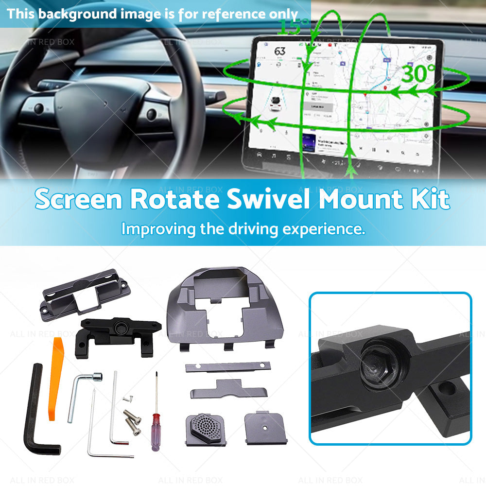 Suitable For Tesla Model 3 Y Screen Rotate Swivel Mount Kit Navigation Rotation