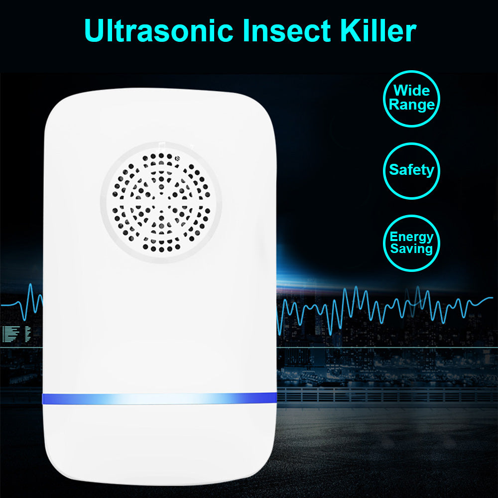 Ultrasonic Pest Reject Mosquito Cockroach Mouse Repeller Electronic