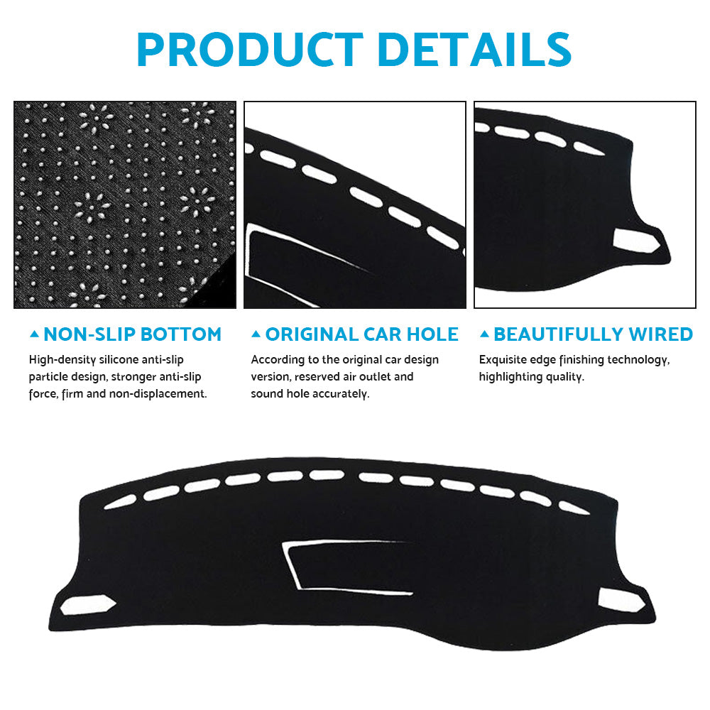 Non-Slip Dash Mat Suitable for Volkswagen T-Cross C1 85TSI Life-Style 2020-2023