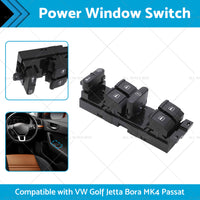 1J4959857C RH Power Window Switch Suitable For VW Golf Jetta Bora MK4 Passat