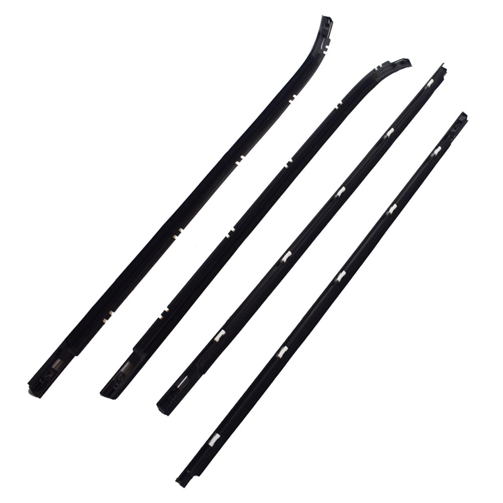 4x Weather Strip Window Moulding Trim Seal Belt Suitable For Hyundai i30 FD Hatch 2007¡§C2012