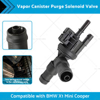 Vapor Canister Purge Solenoid Valve Suitable for BMW X1 Mini Cooper 13907614013