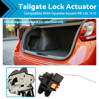 {{ Tailgate Lock Actuator Suitable For Hyundai Accent RB Sedan 1.6 Petrol 2011-2017 }} - Buy Car Parts Online at {{ Kaka Auto Parts }}.