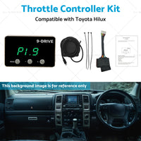 9 Mode EVC Throttle Controller Kit Suitable for Toyota Hilux V6 2WD & 4WD 05-15