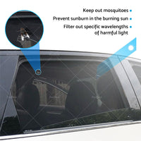 2PCS Front Car Window Magnetic Sun Shade Suitable for Holden Colorado 2012-2020