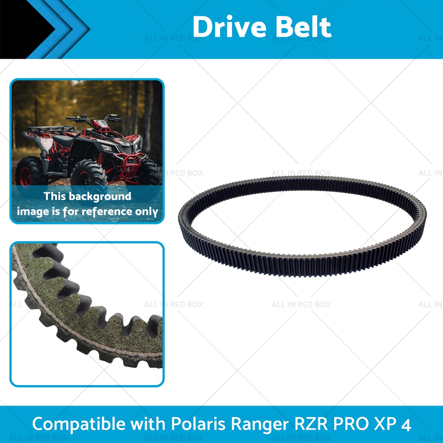 3211202 Drive Belt Suitable for RZR PRO XP 4 RZR Pro XP Turbo S S 4 2015-2023