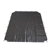 Waterproof Tonneau Cover Suitable For Ford Falcon Ute XD XE XF XG XH 1984-1999 Black