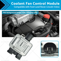 Coolant Fan Control Module Suitable for Ford Land Rover Lincoln Volvo 7T4Z8B658B