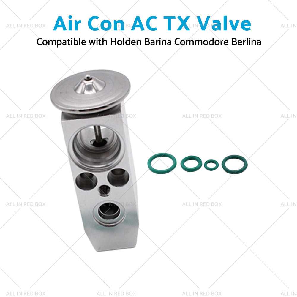 Air Con AC TX Valve  and  O-Rings Suitable forHolden Commodore Ute VU VT VX VY V6 V8