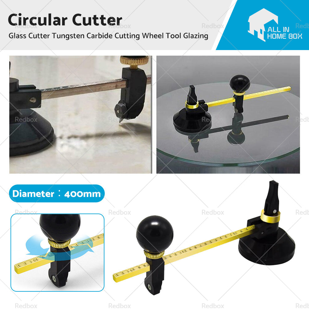 {{ 40cm Round Circle Glass Cutter Tungsten Carbide Cutting Wheel Tool Glazing }} - Buy Car Parts Online at {{ Kaka Auto Parts }}.