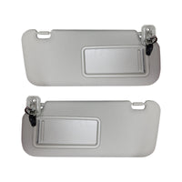 BBM369270C75 2x Right and Left Side Sun Visors With Light Suitable for 10-13 Mazda 3