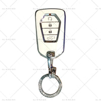 TPU Car Remote Key Fob Cover Suitable for Isuzu D-MAX MU-X MUX 4 Button White