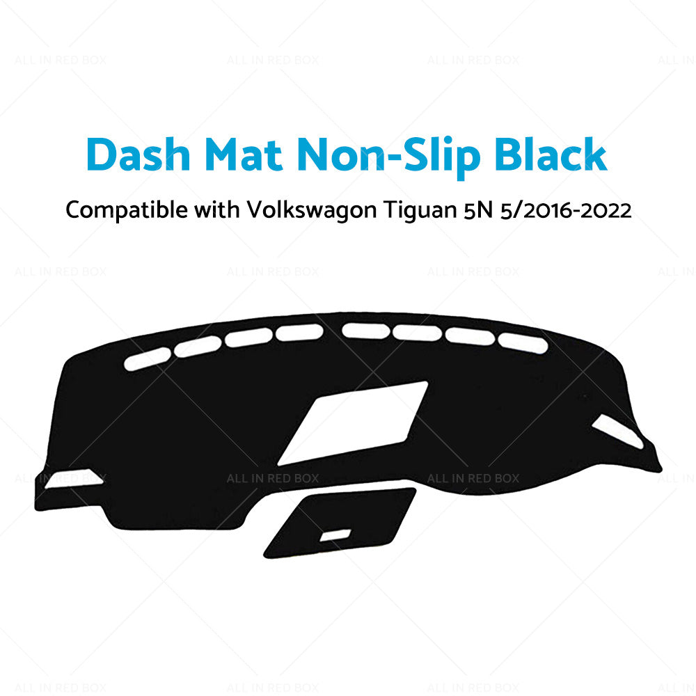 Non-Slip Dash Mat Suitable For Volkswagon Tiguan 5N 5 2016-2022 Dashboard Cover