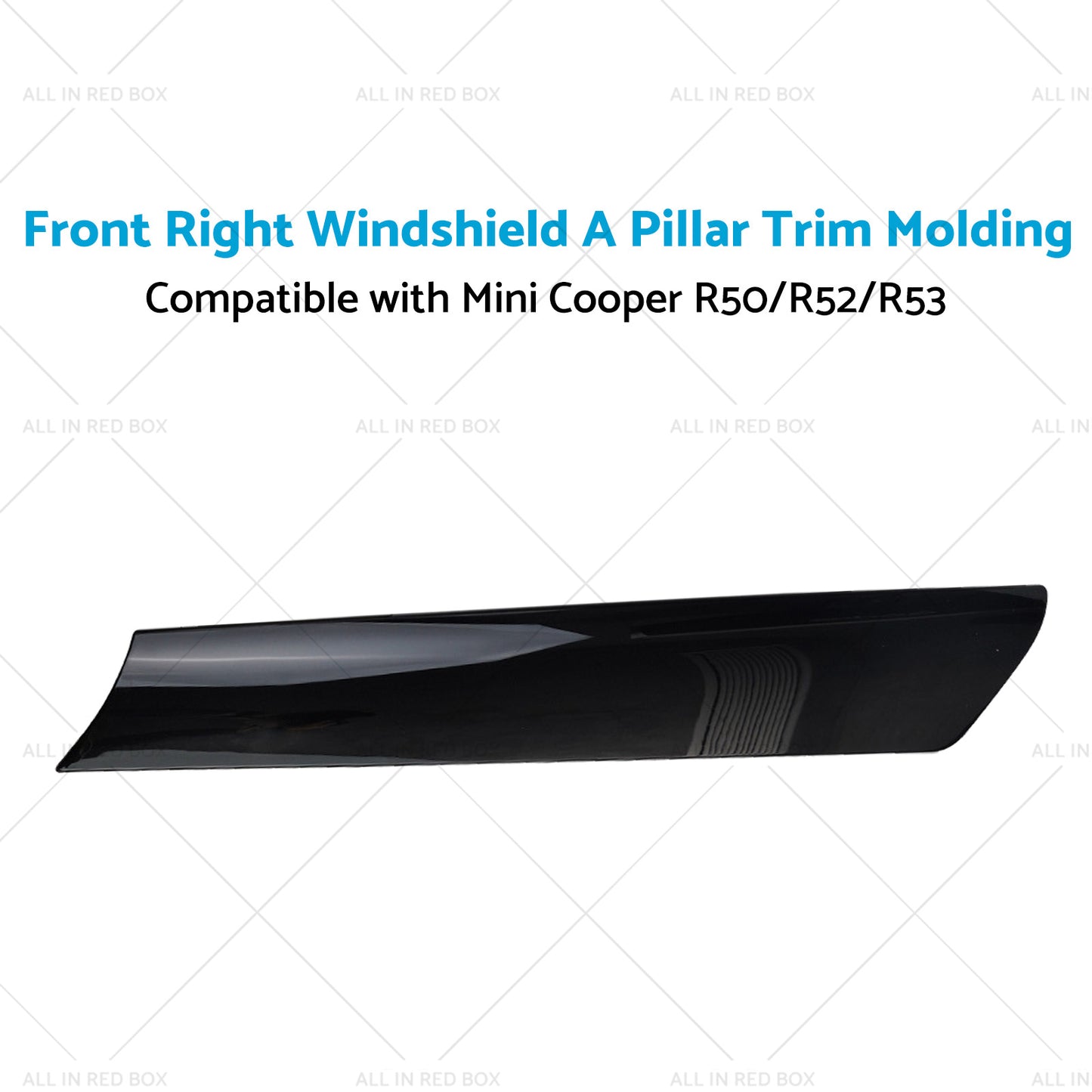 Windshield A Pillar Trim Molding Front Right Suitable for BMW Mini R53 R50 R52