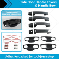 {{ Side Door Handle Covers & Handle Bowl Suitable For Mitsubishi Triton L200 23-25 }} - Buy Car Parts Online at {{ Kaka Auto Parts }}.