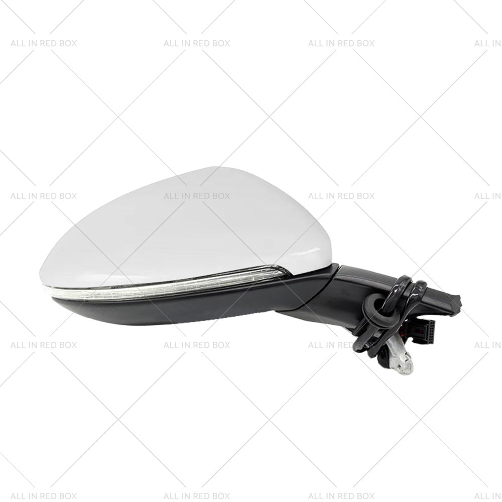 Door Mirror Suitable for VW Golf MK7 2013-2021 Right Driver Side White Heated