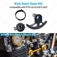 For KTM 50cc 50SX Junior Senior Kickstart Kick Start Shaft Sleeve Gear Spring