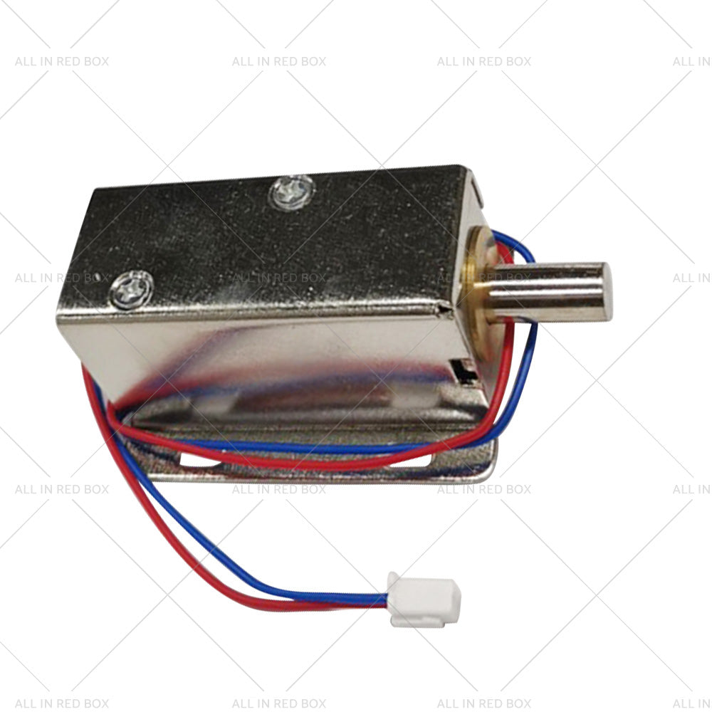 Round Electronic Solenoid Latch Lock 12V 0. 6A Electric Release Assembly Catch